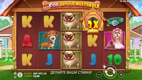 демо Дог Хаус Мультихолд слот The Dog House Multihold demo слот